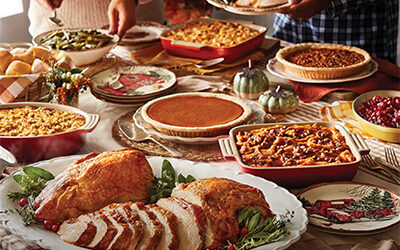 Thanksgiving dinner with all the fixings at Bay View Lutheran Church Nov 24 – 11am-6pm